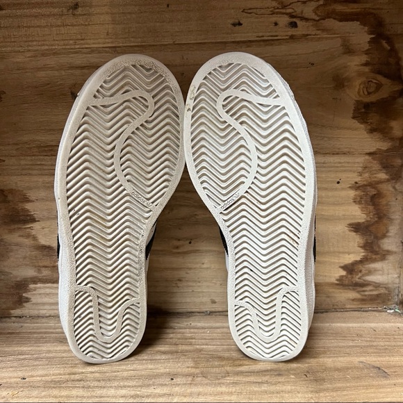 Adidas Super Star white black sneakers shoes - Picture 5 of 8